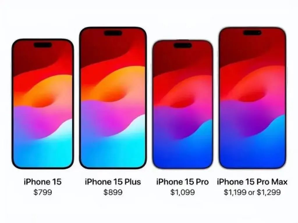 《iphone》15系列价格介绍